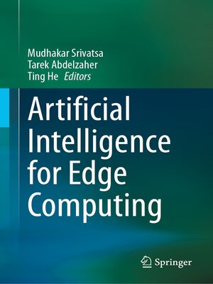 cover image of Artificial Intelligence for Edge Computing